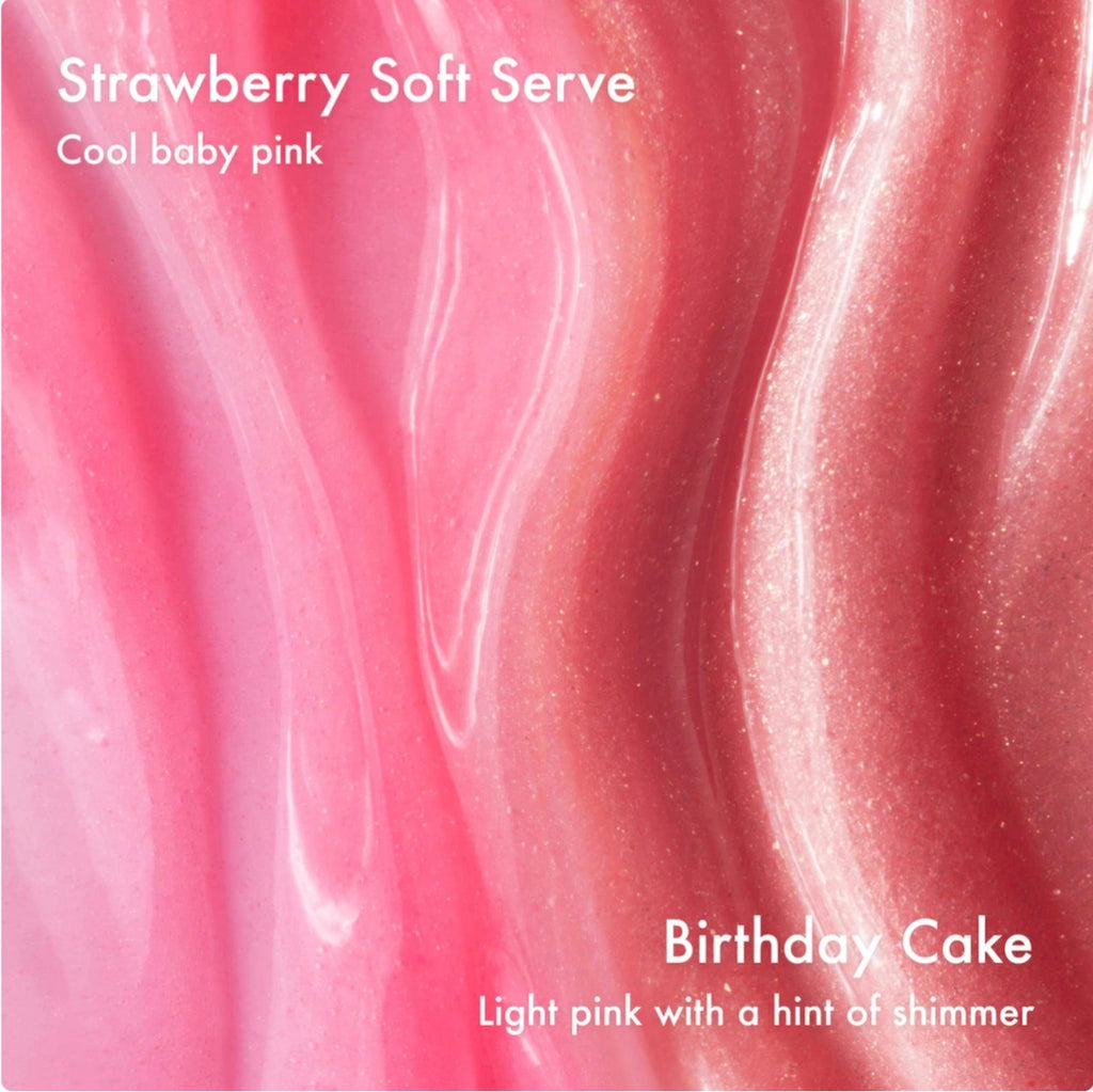 Summer Fridays Sweet Pink Duo with Birthday Cake + Strawberry Soft Serve Lip Butter Balm