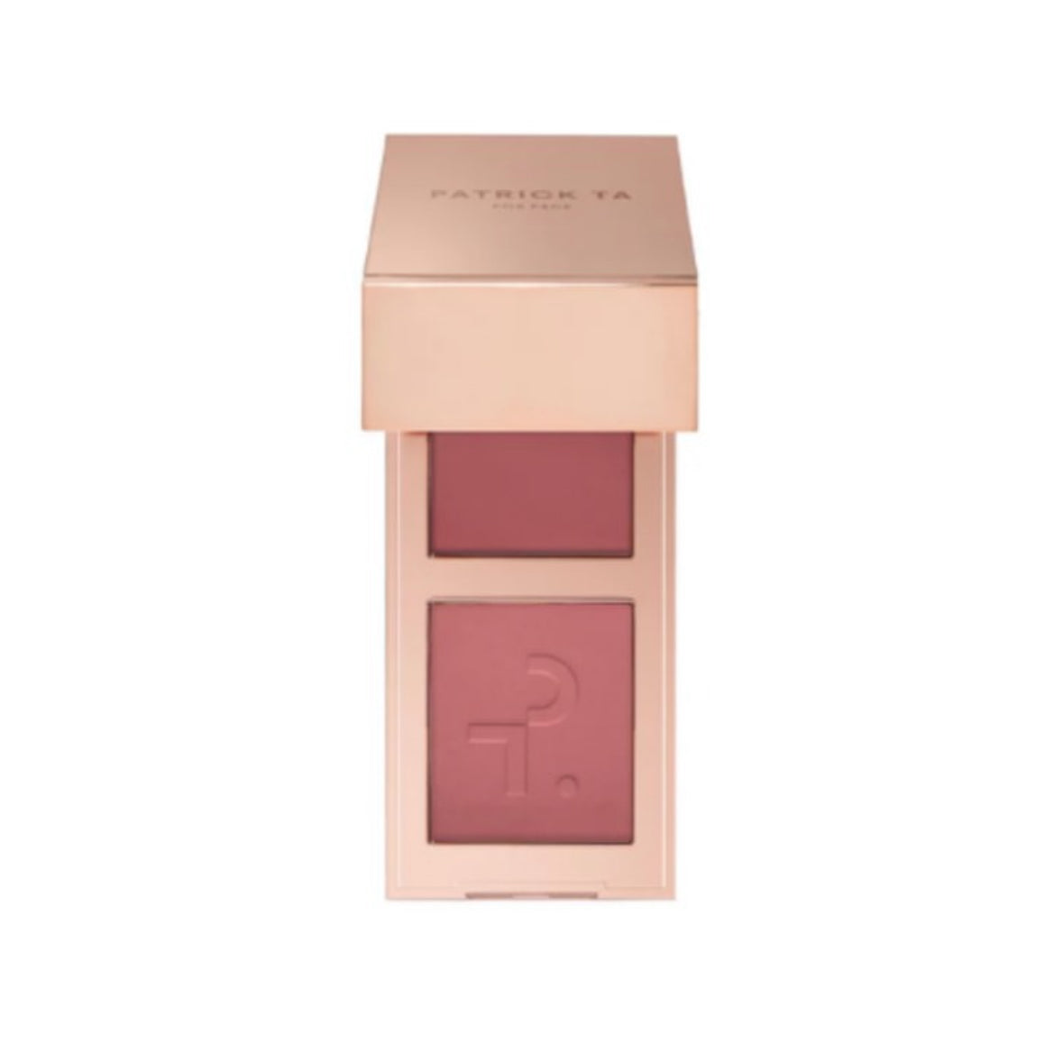 Patrick Ta Mini Major Headlines Double-Take Crème & Powder Blush Duo