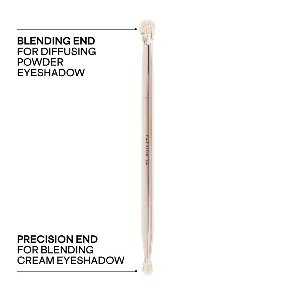 Patrick Ta Dual Ended Eyeshadow Brush