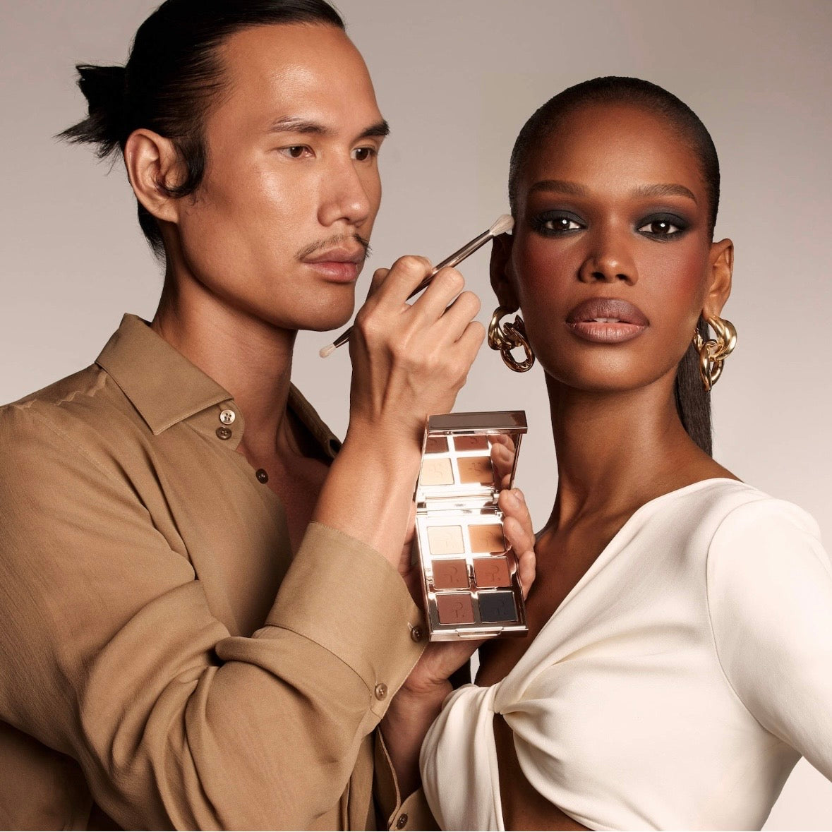 Patrick Ta Dual Ended Eyeshadow Brush