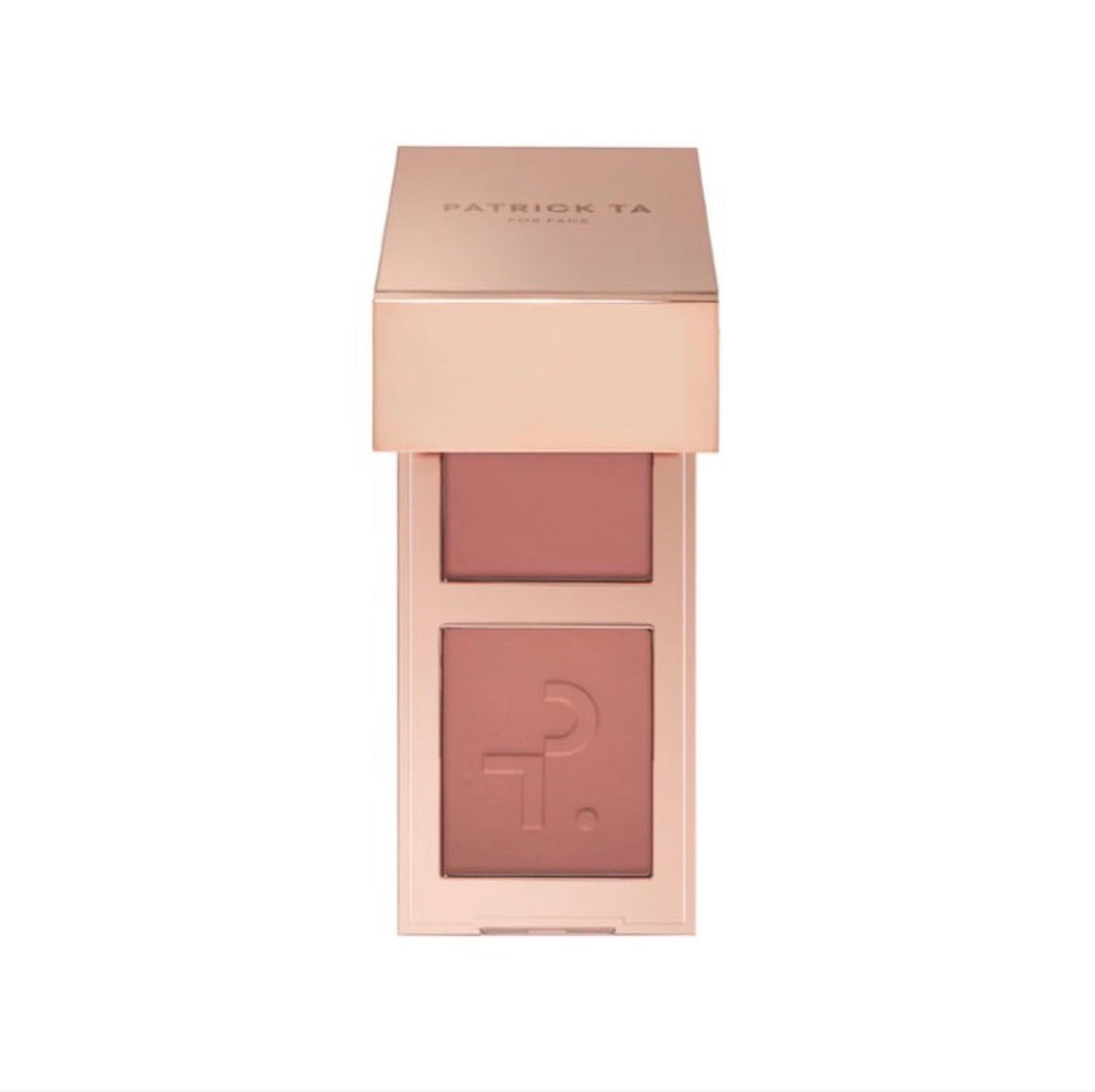 Patrick Ta Mini Major Headlines Double-Take Crème & Powder Blush Duo