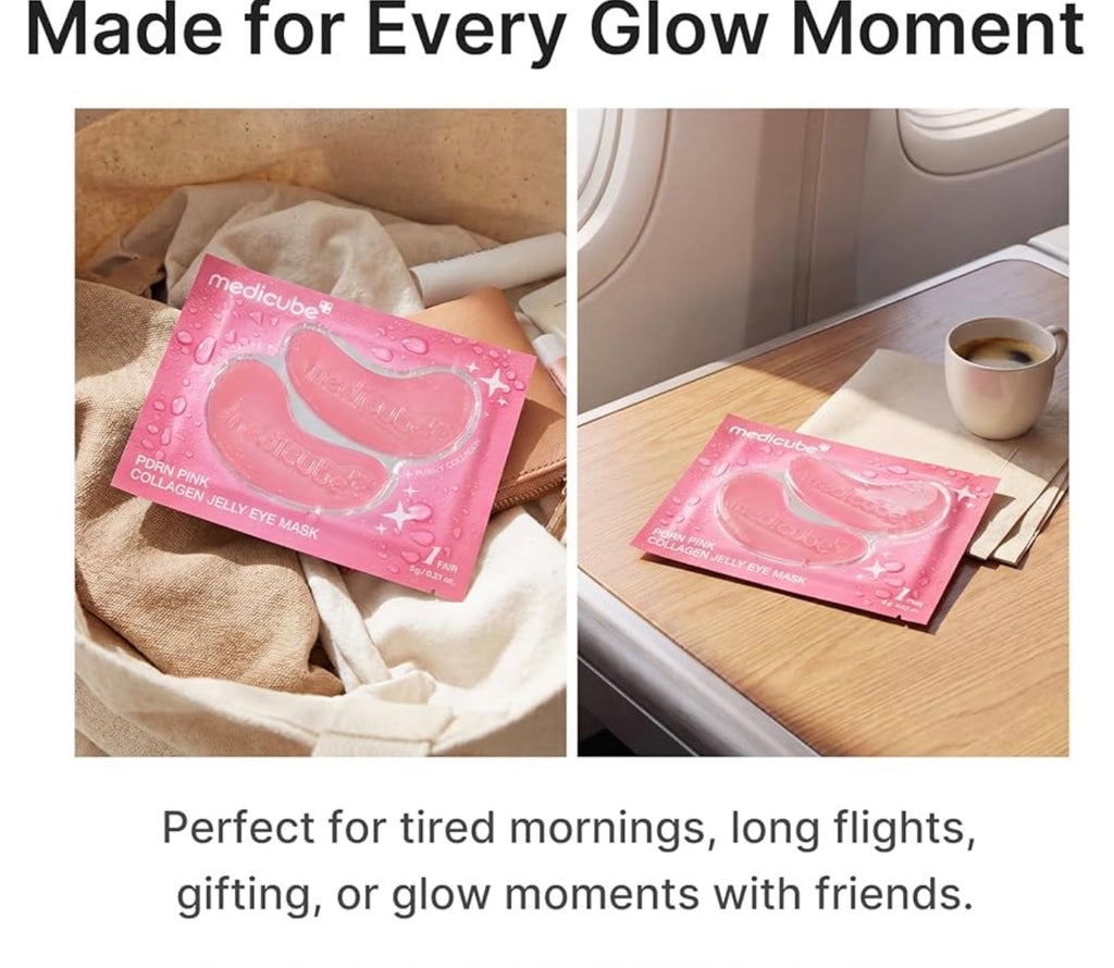 medicube 6 Jelly Eye Mask PDRN Pink Collagen