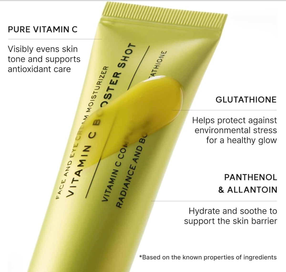 Arencia Suero de Impulso de Vitamina C con Glutatión, Niacinamida y Vitamina E para Piel Luminosa