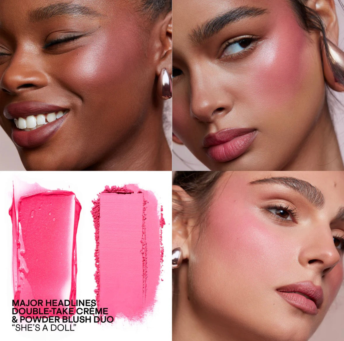 Patrick Ta Major Headlines Double-Take Crème & Powder Blush Duo