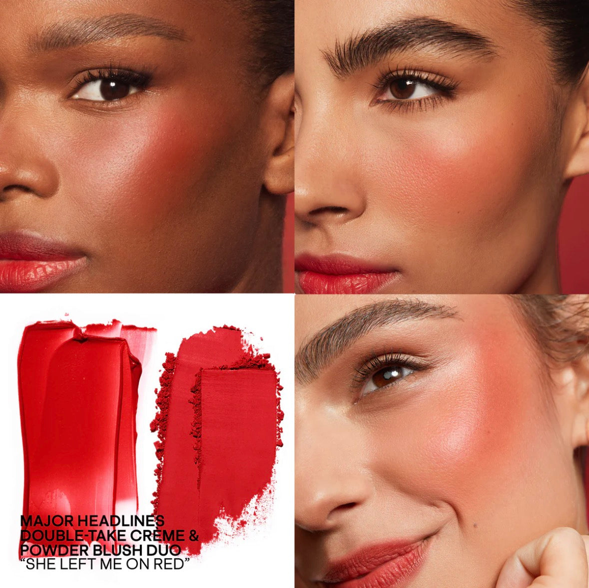 Patrick Ta Mini Major Headlines Double-Take Crème & Powder Blush Duo