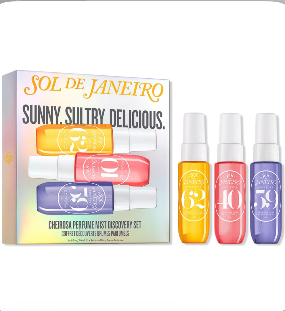 Sol de Janeiro Cheirosa Perfume Mist Discovery Set