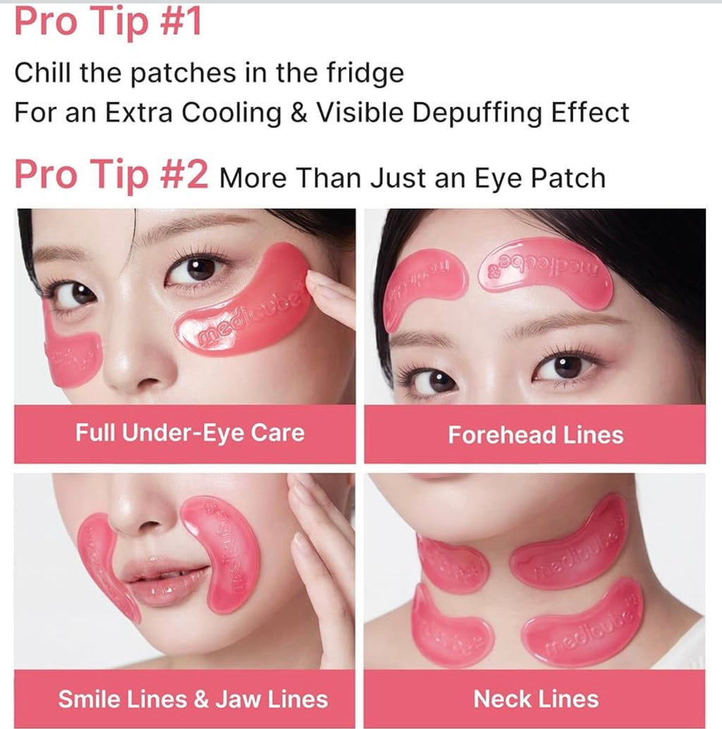 medicube 6 Jelly Eye Mask PDRN Pink Collagen