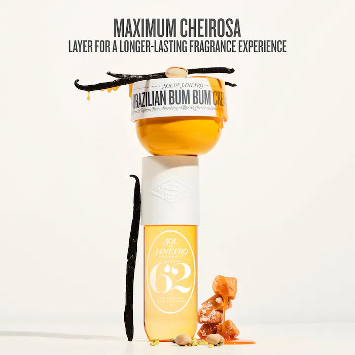 Sol de Janeiro Mini Brazilian Bum Bum Visibly Firming Refillable Body Cream with Caffeine-Rich Guaranà