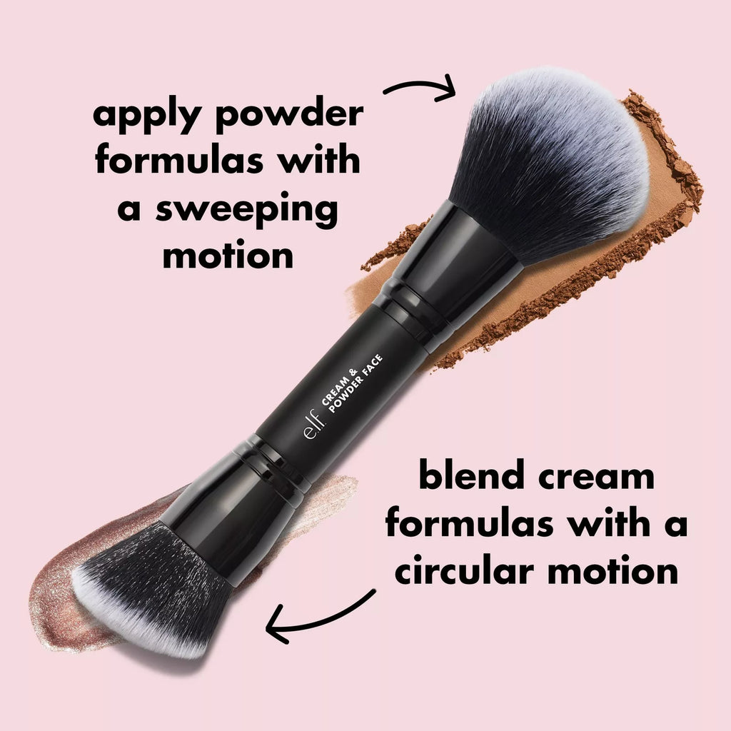 e.l.f. Cream & Powder Face Brush