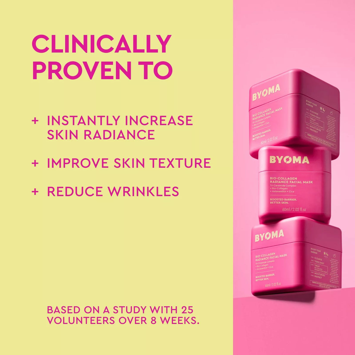 BYOMA Bio-Collagen Radiance Facial Mask