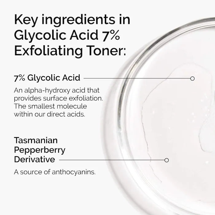 The Ordinary Glycolic Acid 7% Exfoliating and Brightening Daily Toner