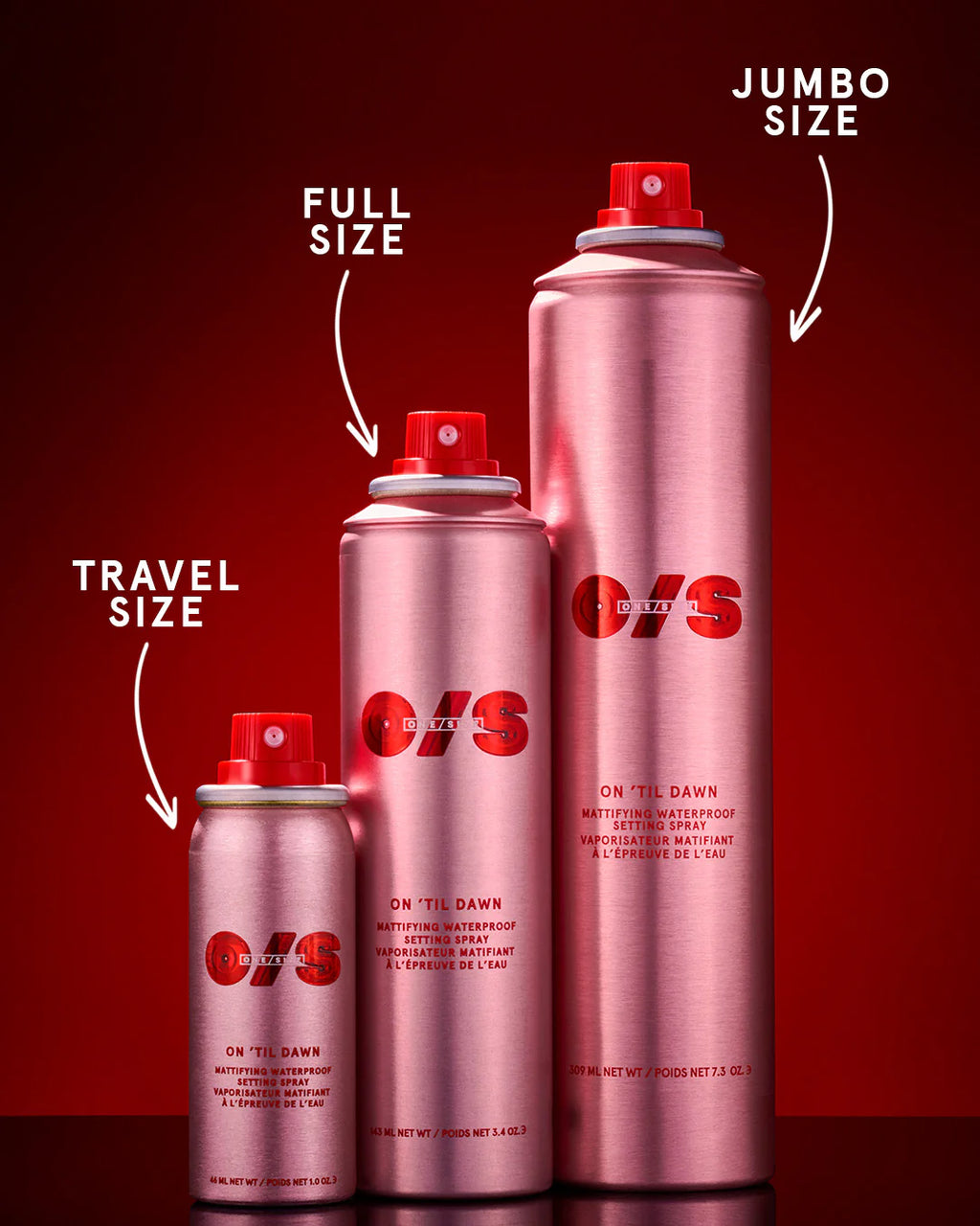 ONE/SIZE by Patrick Starrr Setting Spray Mattifying Waterproof Setting Spray On ‘Til Dawn