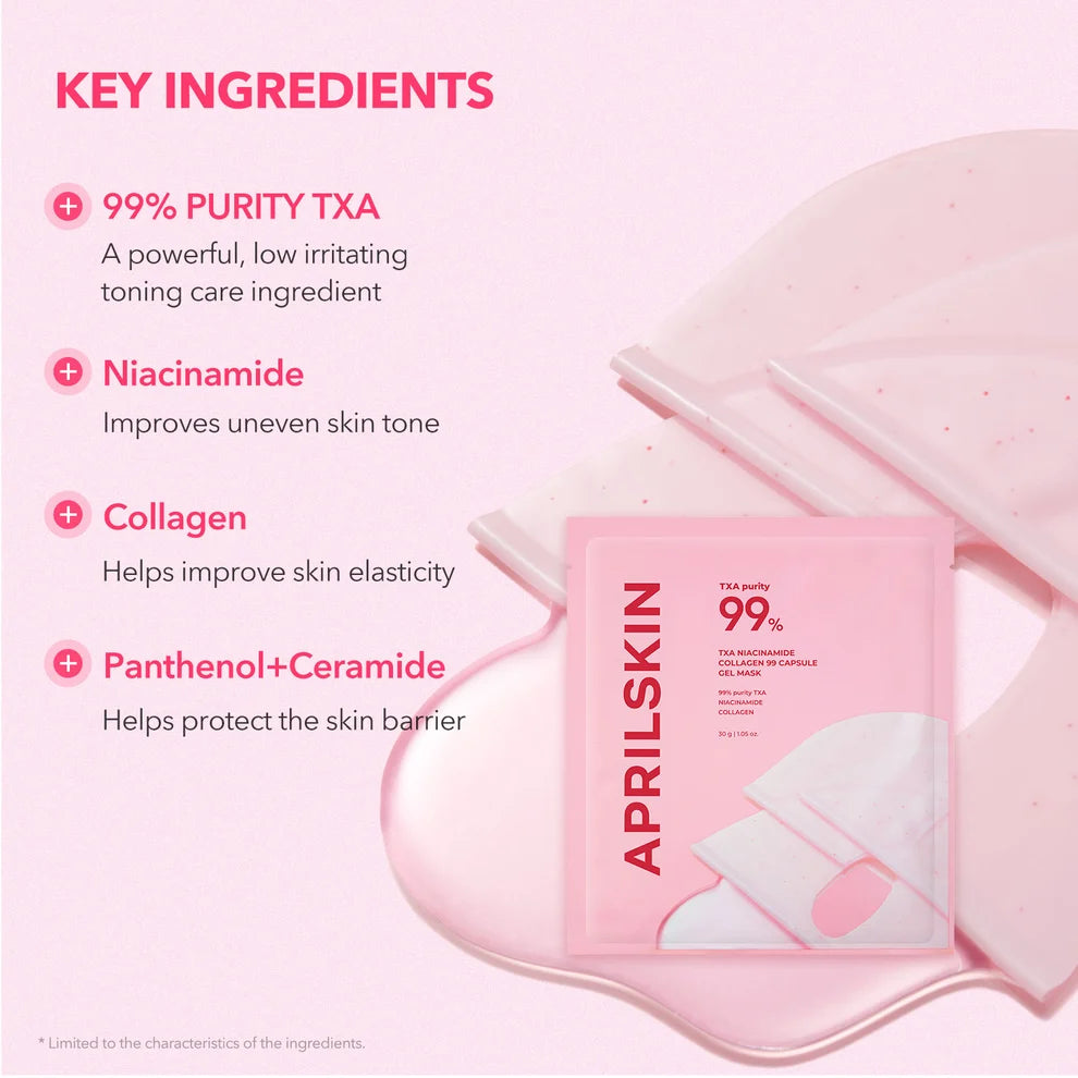APRILSKIN TXA Pink Capsule Gel Mask